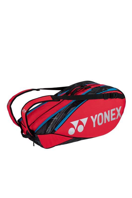 Yonex Pro 6 Racquet Bag (Tango Red) - Nexus Badminton