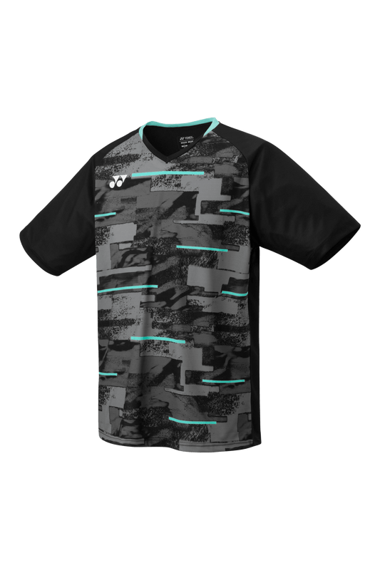 2024 Yonex Men's T - Shirt YM0034 (Black) - Nexus Badminton