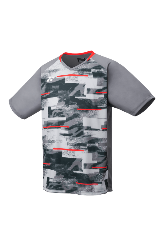 2024 Yonex Men's T - Shirt YM0034 (Gray) - Nexus Badminton