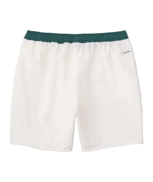 Yonex Men's Shorts 15284 Pearl Beige back view