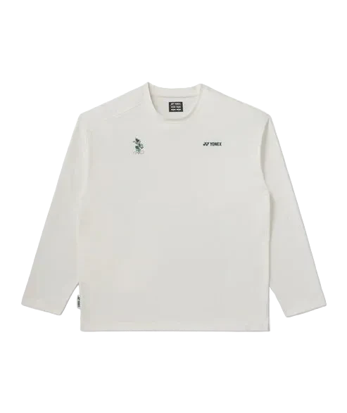 Yonex Unisex Long Sleeve 16947 Pearl Beige front view
