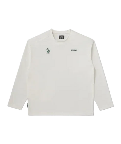 Yonex Unisex Long Sleeve 16947 Pearl Beige front view