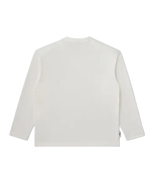 Yonex Unisex Long Sleeve 16947 Pearl Beige back view