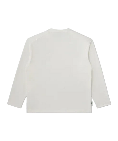Yonex Unisex Long Sleeve 16947 Pearl Beige back view
