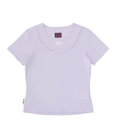 Yonex Women's T-Shirt 16949 Pale Lilac front view