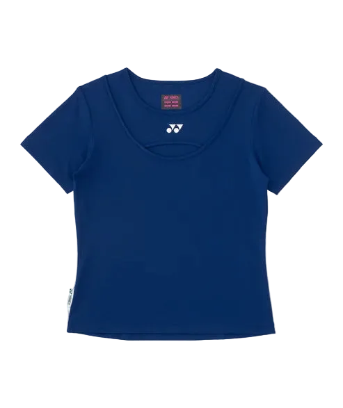 Yonex Women's T-Shirt 16949 Dark Navy front view