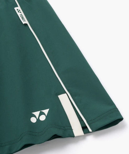 Yonex Women's Skort 26235 New Turquoise logo detail