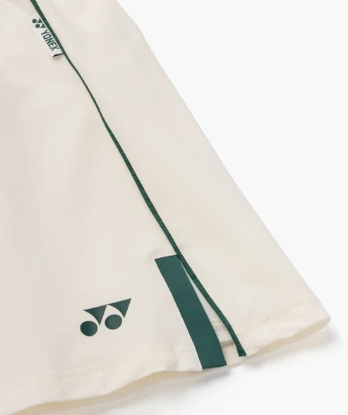 Yonex Women's Skort 26235 Pearl Beige logo detail