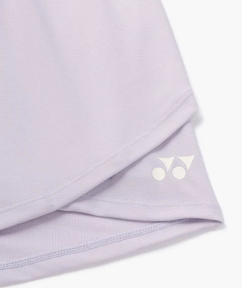 Yonex Women's Skort 26236 Pale Lilac logo detail