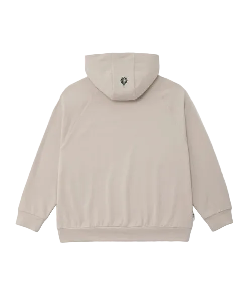 Yonex Unisex Warm-Up Jacket 31063 Light Brown back view