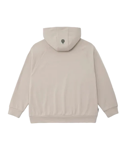 Yonex Unisex Warm-Up Jacket 31063 Light Brown back view