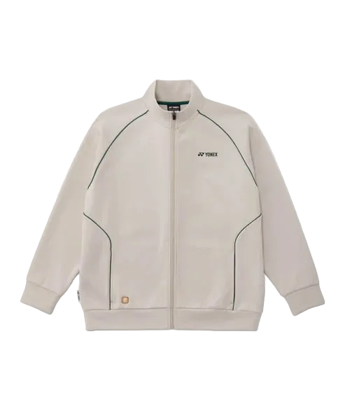 Yonex Unisex Warm-Up Jacket 51073 (Light Brown) - Nature Series Limited Edition