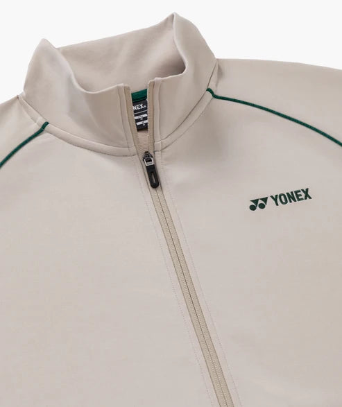 Yonex Unisex Warm-Up Jacket 51073 (Light Brown) - Nature Series Limited Edition
