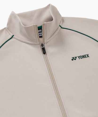 Yonex Unisex Warm-Up Jacket 51073 (Light Brown) - Nature Series Limited Edition