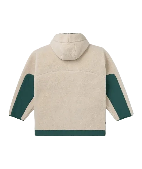 Yonex Unisex Warm-Up Jacket 51074 Light Brown back view