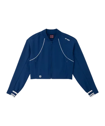 Yonex Women's Warm-Up Jacket 58121 Dark Navy front view