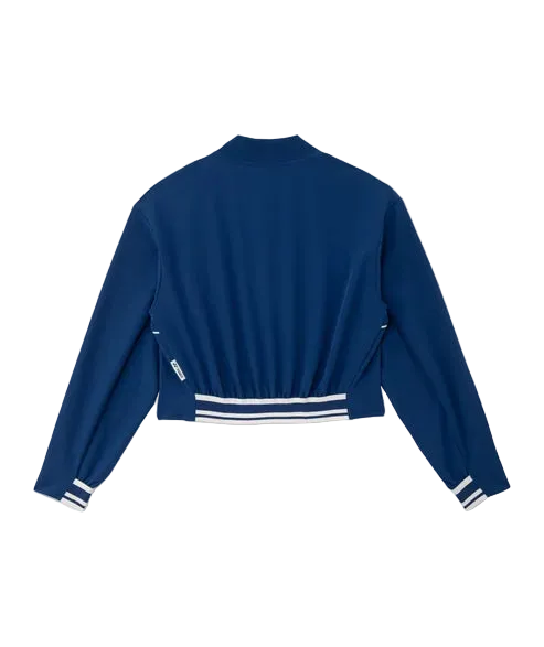 Yonex Women's Warm-Up Jacket 58121 Dark Navy back view