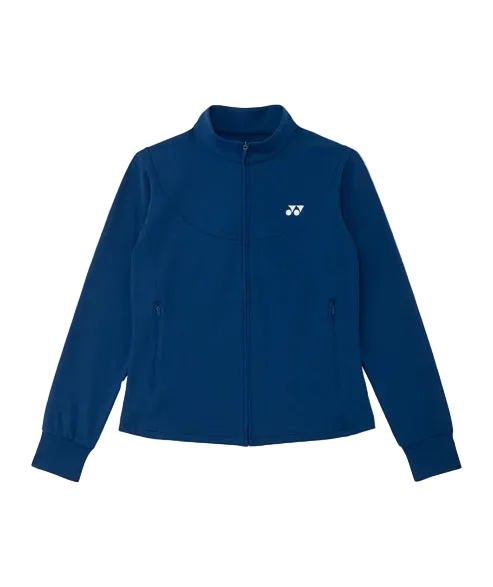 Yonex Women's Warm-Up Jacket 58122 Dark Navy front view