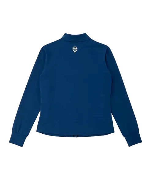 Yonex Women's Warm-Up Jacket 58122 Dark Navy back view