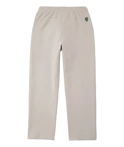 Yonex Unisex Warm-Up Pants 61073 Light Brown back view