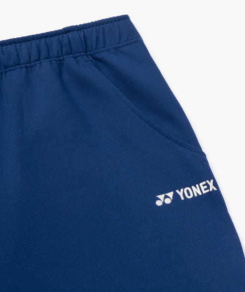 Yonex Unisex Warm-Up Pants 61073 Dark Navy logo detail