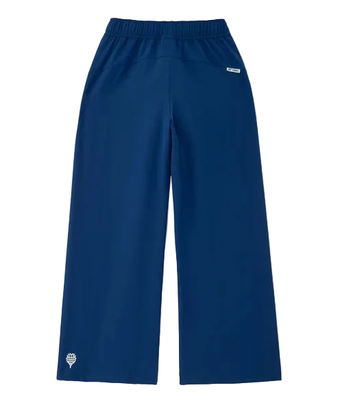 Yonex Women's Warm-Up Pants 68121 Dark Navy back view