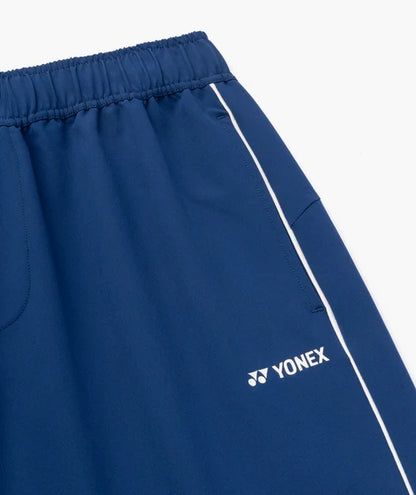 Yonex Women's Warm-Up Pants 68121 Dark Navy logo detail