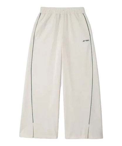 Yonex Women's Warm-Up Pants 68121 Pearl Beige front view