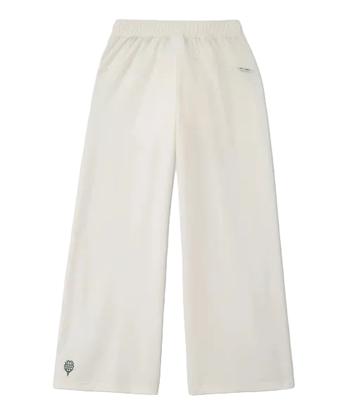 Yonex Women's Warm-Up Pants 68121 Pearl Beige back view