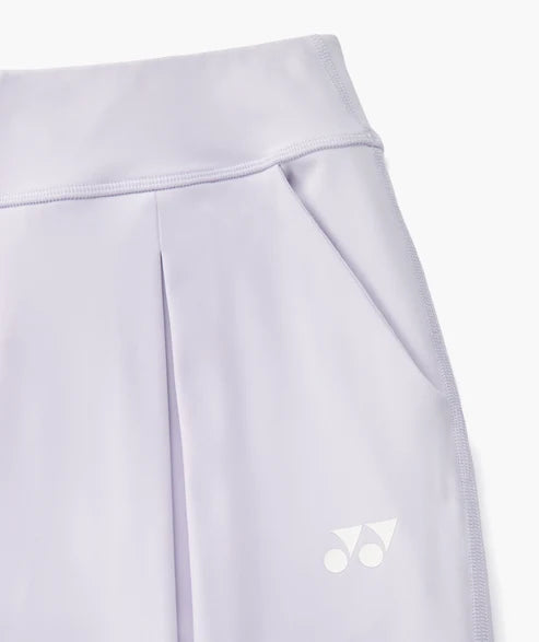 Yonex Women's Warm-Up Pants 68122 Pale Lilac logo detail