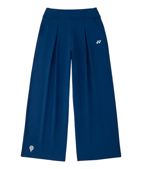 Yonex Women's Warm-Up Pants 68122 Dark Navy front view