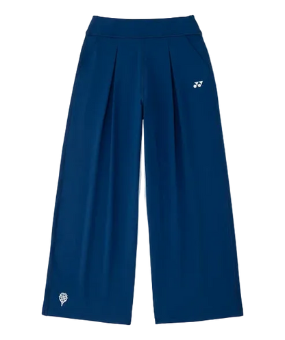 Yonex Women's Warm-Up Pants 68122 Dark Navy front view
