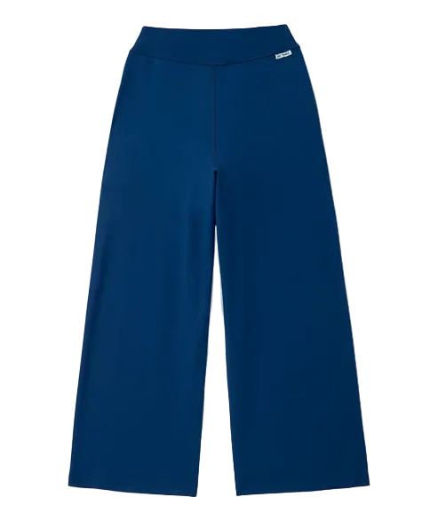 Yonex Women's Warm-Up Pants 68122 Dark Navy back view