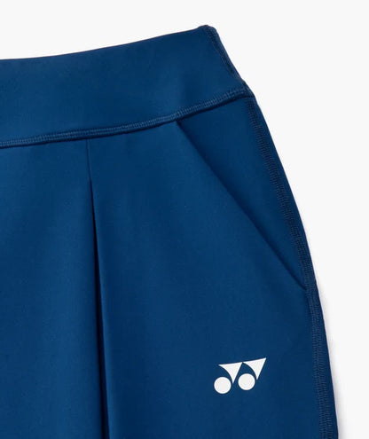 Yonex Women's Warm-Up Pants 68122 Dark Navy logo detail