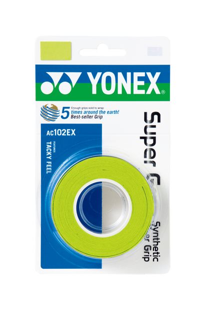 Yonex Super Grap (3 Wraps) - New Colors Available