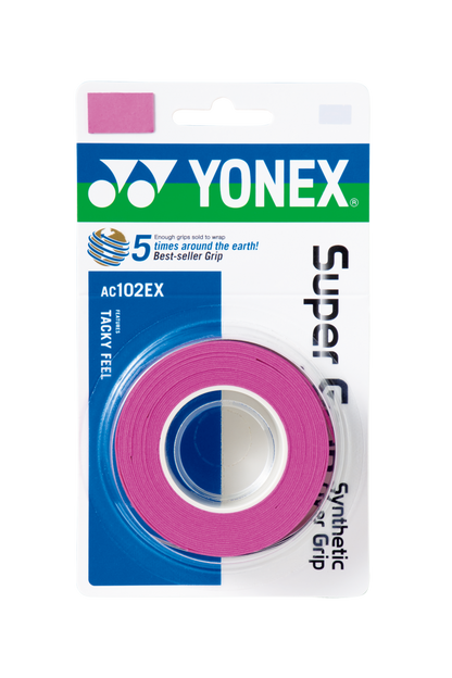 Yonex Super Grap (3 Wraps) - New Colors Available