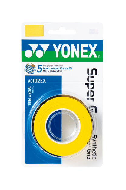 Yonex Super Grap (3 Wraps) - New Colors Available