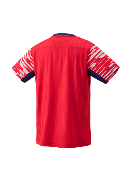 Yonex Men's Crew Neck Shirt 10644 (Clear Red)