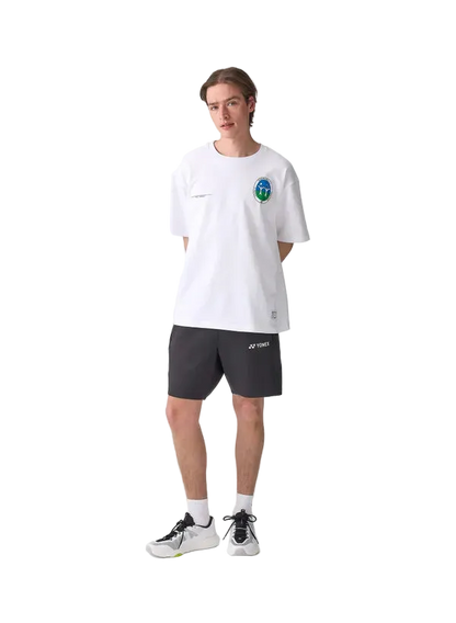Yonex Men's T-Shirt 16957 (White) - 80th Anniversary Edition