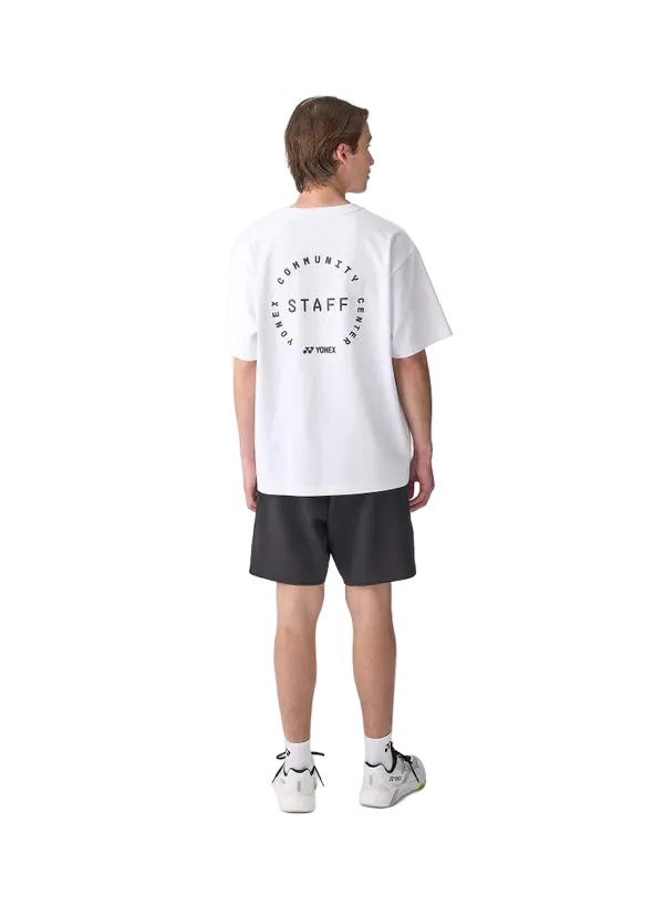 Yonex Men's T-Shirt 16957 (White) - 80th Anniversary Edition