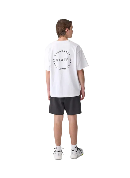 Yonex Men's T-Shirt 16957 (White) - 80th Anniversary Edition