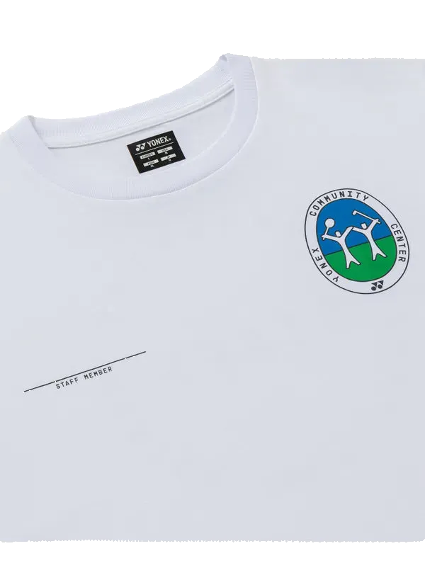 Yonex Men's T-Shirt 16957 (White) - 80th Anniversary Edition