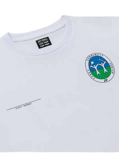 Yonex Men's T-Shirt 16957 (White) - 80th Anniversary Edition