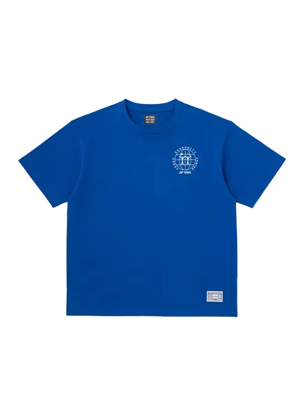 Yonex Men's T-Shirt 16958 (Blue) - 80th Anniversary Edition