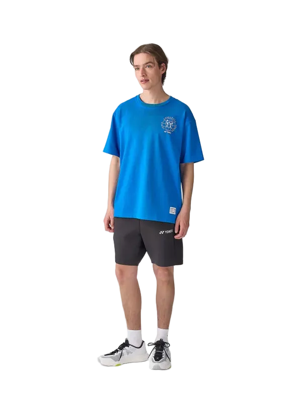 Yonex Men's T-Shirt 16958 (Blue) - 80th Anniversary Edition
