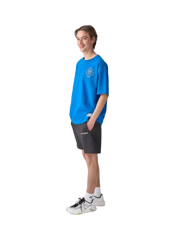 Yonex Men's T-Shirt 16958 (Blue) - 80th Anniversary Edition