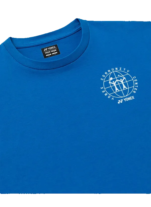 Yonex Men's T-Shirt 16958 (Blue) - 80th Anniversary Edition