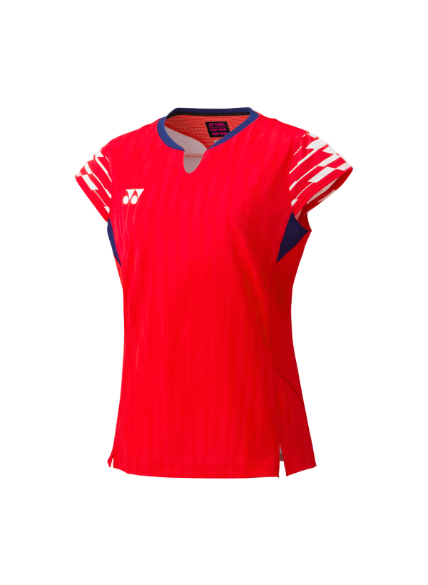 Yonex Women's Crew Neck Shirt 20860 (Clear Red)