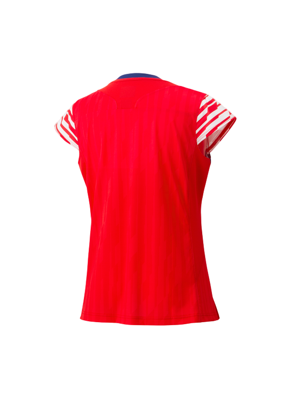 Yonex Women's Crew Neck Shirt 20860 (Clear Red)