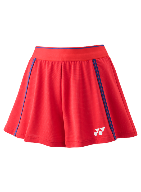 Yonex Women's Shorts w/ Inner Shorts 25100 (Clear Red)